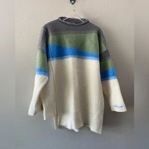 Nike Yoga Striped Multicolor Sweater